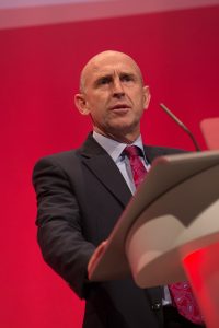 John Healey speaking Shadow Housing Secretary