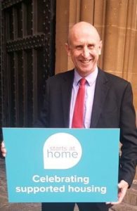 John Healey supported housing